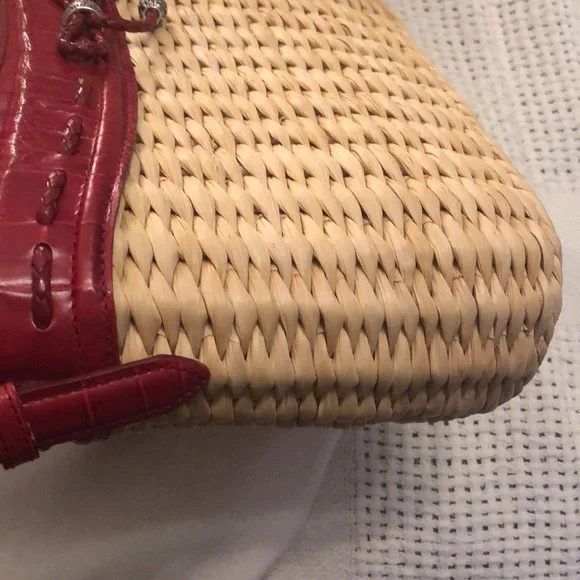 SALE!!! Brighton Straw/Raffia Shoulder Bag - Picture 10 of 12